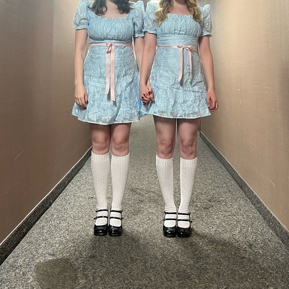 Blue mini dress - Picture 4 of 4